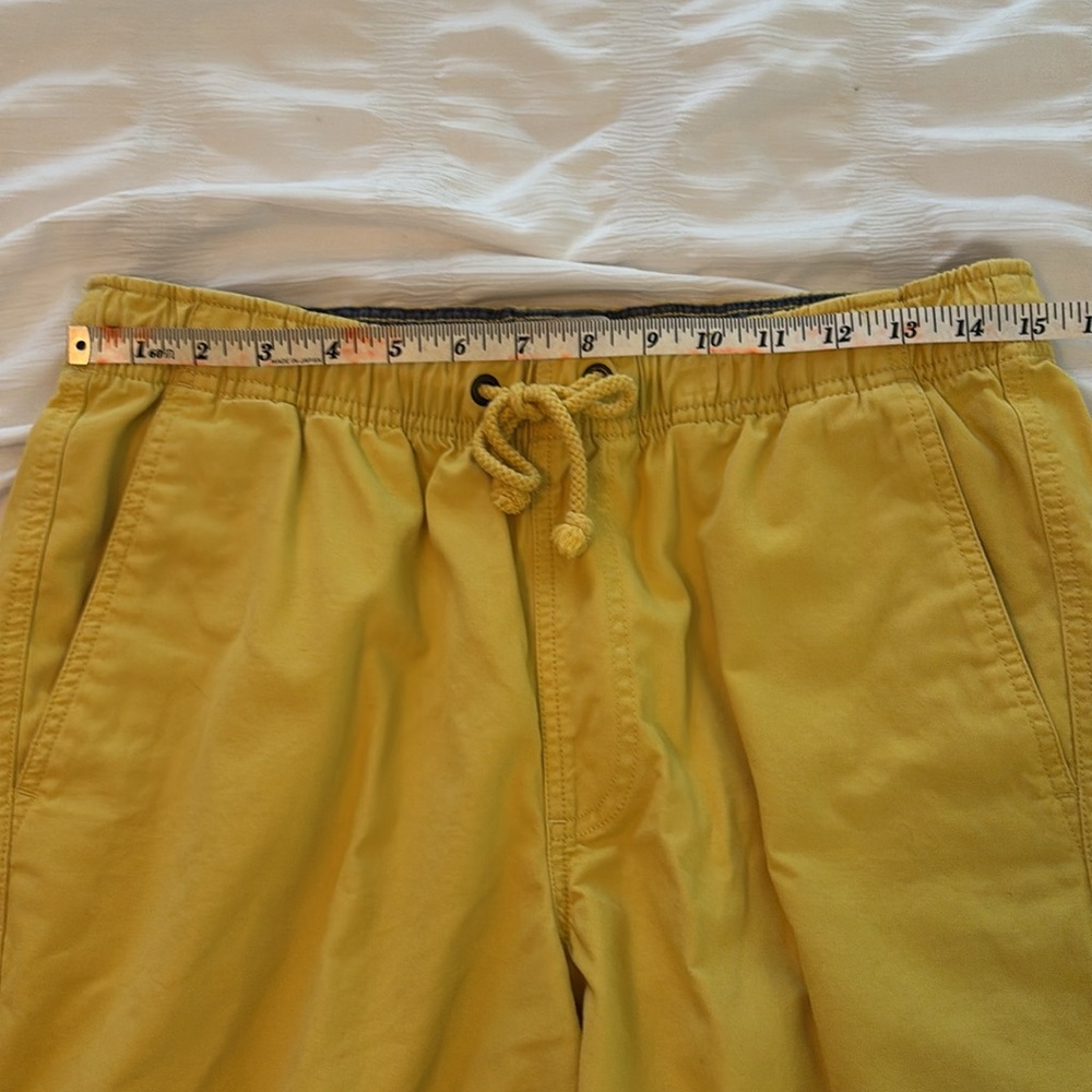 L.L. Bean Men's Classic Khaki Drawstring Shorts - size medium (32” - 34” waist) - Picture 3 of 8